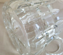 Load image into Gallery viewer, Lovely Vintage Cut Glass Crystal Water Lemonade Table Jug Pitcher, Heavy Glass

