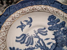 Load image into Gallery viewer, Booths Real Old Willow Saucer – Blue &amp; White Transferware Made in England – 16cm
