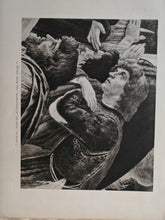 Load image into Gallery viewer, Vintage Double-Sided Book Plate , Detail from The Adoration of the Magi
