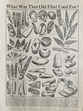 Load image into Gallery viewer, Old Flint Image Illustrations Vintage Drawing Image Book Plate, What Was That Flint Used For? Old An
