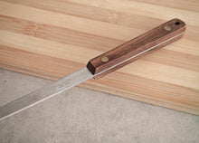 Load image into Gallery viewer, Vintage Stainless Steel and Wood Handle Ladle 28cm Long Retro Kitchenalia Utensil

