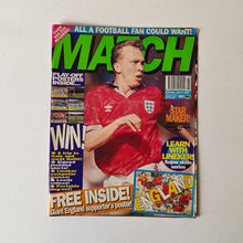 Load image into Gallery viewer, Vintage MATCH Football Magazine June 6, 1992  No Poster | England &amp; Euro

