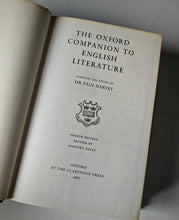 Load image into Gallery viewer, The Oxford Companion to English Literature 1967, Fourth Edition Sir Paul Harvey
