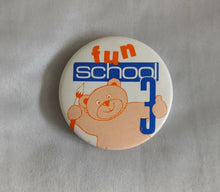 Load image into Gallery viewer, Vintage Fun School Art Club Teddy Bear Promo Pin Badge 5.5cm Collectible
