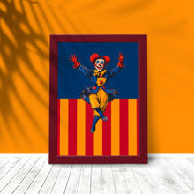 Load image into Gallery viewer, 10 x Circus Theme Wall Hanging Poster Designs, A4 Size , JPEG &amp; PDF image format, Instant Digital Download Colourful Theme Design
