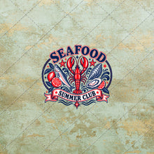 Load image into Gallery viewer, Coastal Summer Clipart Bundle 50 SVG PNG Lobster Sardine Beach T-Shirt Designs
