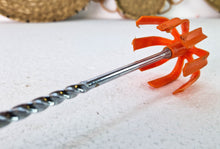 Load image into Gallery viewer, Vintage Kitchen Utensil, Red Handle Potato Masher Retro Kitchenalia
