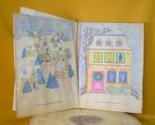 Load image into Gallery viewer, Vintage Whitman The Night Before Christmas Colouring Book, Used condition, Christmas Santa Gift
