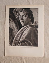Load image into Gallery viewer, Vintage Double-Sided Book Plate , Adoration of the Magi &amp; Self-Portrait Detail
