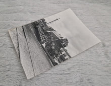 Load image into Gallery viewer, Black White Photo Locomotive Steam Engine North Yorkshireman 30/06/81 4472 Flying Scotman Turned at
