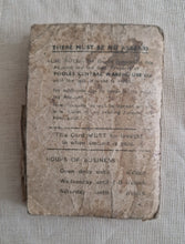 Load image into Gallery viewer, Vintage ephemera: Old Hire Purchase Reciept Book With Recepts, Poole Central Warehouse Ltd, 1951 - 1
