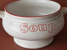 Load image into Gallery viewer, Vintage Ceramic Double Handle Soup Bowl House &amp; Home Oven To Tableware
