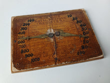 Load image into Gallery viewer, Antique Royal Bezique Register Score Counters Wooden Card Game Scorers Pair
