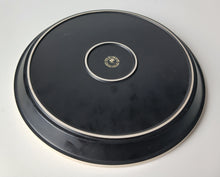 Load image into Gallery viewer, Hornsea Ebony Floral Serving Platter Tray 26cm Vintage Pottery England
