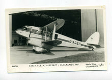 Load image into Gallery viewer, Vintage Aviation Postcard: AM705 B.E.A. Aircraft - D.H.Rapid 1951
