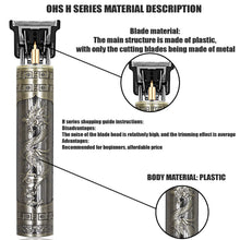 Load image into Gallery viewer, T9 Hair Clipper Repair Beard Shaving Body Hair Trimmer Clippers Electric Machine Men Haircut Machine 0mm Barber Shaver
