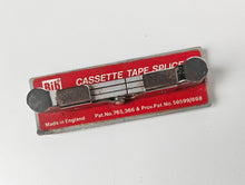 Load image into Gallery viewer, Vintage Bib Cassette Tape Splicer Made in England Audio Repair Editing Tool
