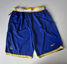 Load image into Gallery viewer, Nike Golden State Warriors NBA Basketball Shorts Blue Yellow Size XL 18-20
