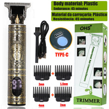 Load image into Gallery viewer, T9 Hair Clipper Repair Beard Shaving Body Hair Trimmer Clippers Electric Machine Men Haircut Machine 0mm Barber Shaver
