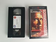 Load image into Gallery viewer, The Running Man Schwarzenegger VHS PAL UK Dystopian Sci-fi
