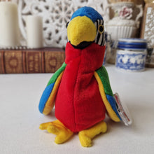Load image into Gallery viewer, Jabber TY Beanie Baby with Tag! - 1997 Parrot Bean Bag Babies Soft Toy Plush

