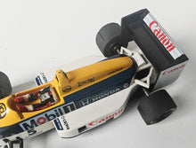 Load image into Gallery viewer, Scalextric Williams Honda FW11 F1 Slot Car Canon Mobil 1 Vintage Spares Repair
