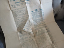 Load image into Gallery viewer, Vintage Mountain Mist Sheet C Perforated Quilting Pattern Transfer Template
