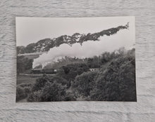 Load image into Gallery viewer, Black White Photo Locomotive Steam Engine North Yorkshireman 30/06/81 4472 Flying Scotman Arkholme e

