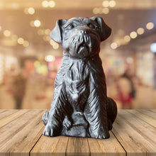 Load image into Gallery viewer, Vintage Priory Castings Resin Dog Figures Ornaments , Black Colour
