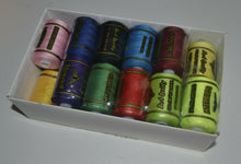 Load image into Gallery viewer, 22 x Interbirds Vintage Black Sewing Thread - 100% Polyester,King Do Way Pack
