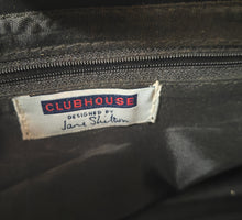 Load image into Gallery viewer, Clubhouse Crocodile Pattern Shoulder Bag by Jane Shilton Black Colour
