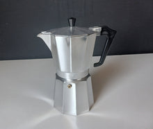 Load image into Gallery viewer, Vintage Italexpress 9 Cup Stovetop Espresso Maker Moka Pot Coffee Maker 23cm
