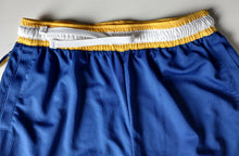 Load image into Gallery viewer, Nike Golden State Warriors NBA Basketball Shorts Blue Yellow Size XL 18-20
