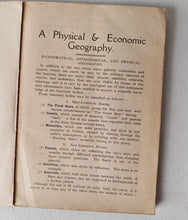 Load image into Gallery viewer, Mathematical, Astronomical and Physical Geography by C.A. Wood RARE VINTAGE BOOK
