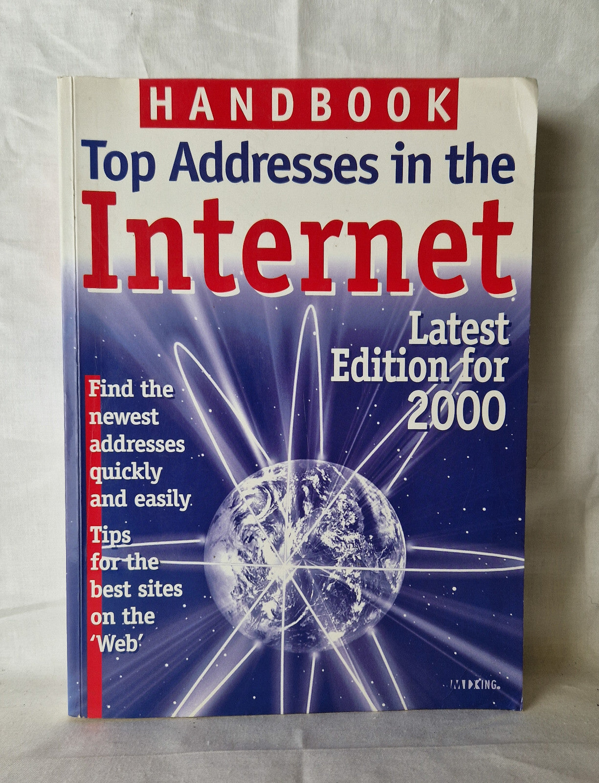 Handbook of top addresses in the internet Year 2000 Edition Rare Vintage Book