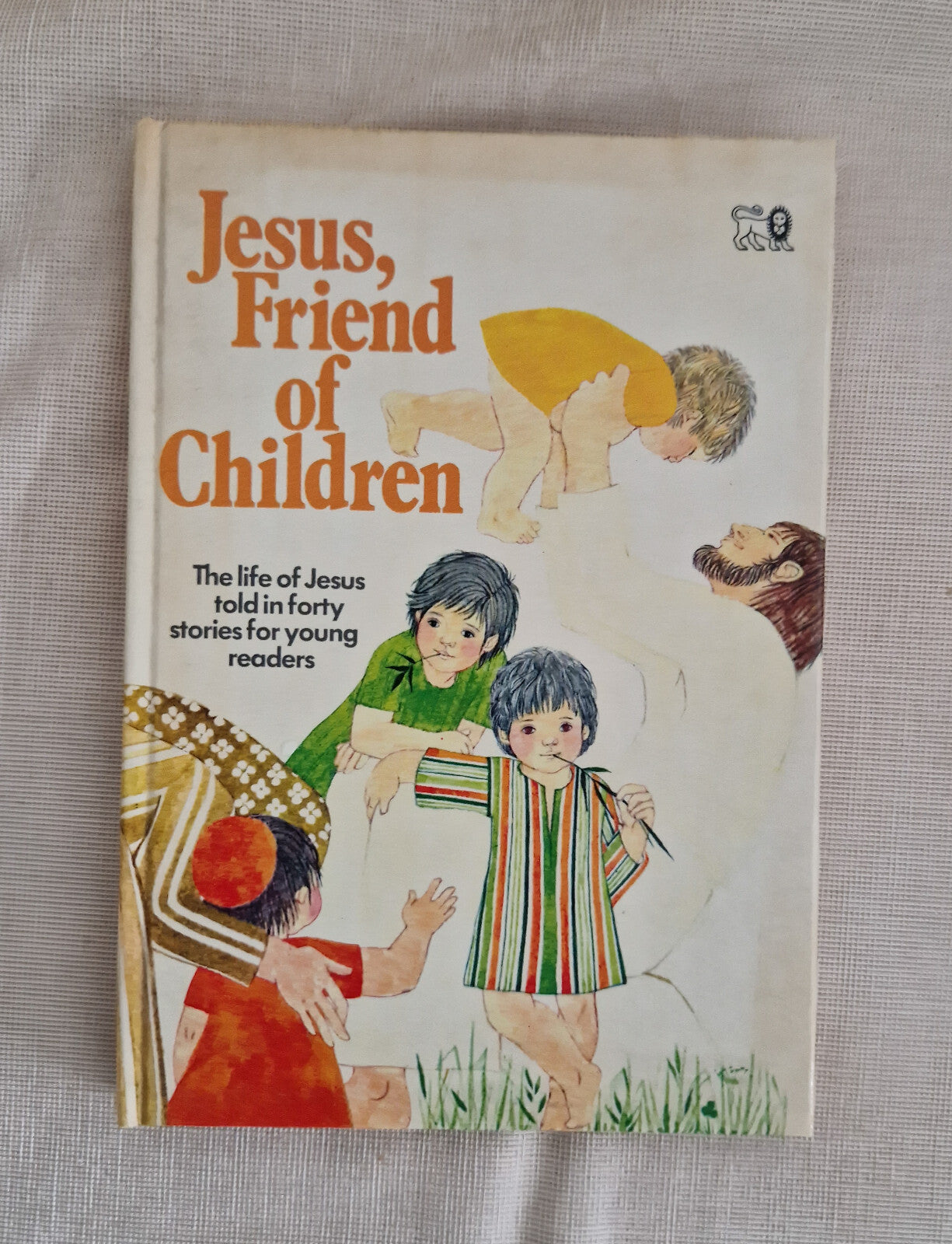 Jesus Friend of Children Berthier Rene Lion Publishing, Children Story Book
