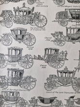 Load image into Gallery viewer, Vintage Drawing Image Book Plate , Horse Carriage Image Illustrations, Varieties Of Former Carriages

