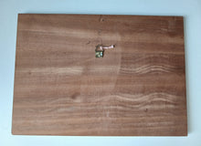 Load image into Gallery viewer, Vintage Wooden Marquetry Wall Plaque Landscape Scene Inlaid Wood Art 35cm
