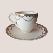 Load image into Gallery viewer, Vintage J&amp;G Meaking Rose Floral Flower Cup and Saucer Set, Shabby Chic , English Tea Party
