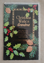 Load image into Gallery viewer, Vintage Unused Christmas Card Christmas Wishes Grandma Sealed
