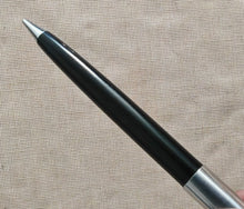 Load image into Gallery viewer, Platignum Mechanical Pencil , Black &amp; Chrome , Vintage Style , 13cm Used
