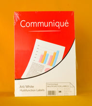 Load image into Gallery viewer, Antalis Communique Multifunction Labels A4 White - 48.9mm x 29.6mm - 3600 Labels
