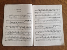 Load image into Gallery viewer, Vintage sheet music booklet Parsifal Paraphrase for Pianoforte Wagner Music Love
