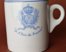 Load image into Gallery viewer, Vintage Wedgwood Hoteware Small Ceramic Cup / Mug , A L, Ecu de France (With the shield of France
