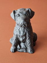 Load image into Gallery viewer, Vintage Priory Castings Resin Dog Figures Ornaments , Black Colour

