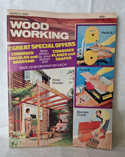 Load image into Gallery viewer, Practical Woodworking Magazine March 1976 , Vintage Publication
