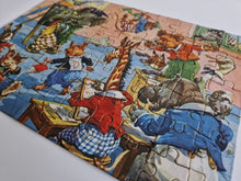 Load image into Gallery viewer, Jigsaw Puzzle Retro vintage Children Funtime Jigsaw In Wooden Box Complete
