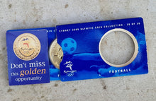 Load image into Gallery viewer, Sydney 2000 $5 Olympic Coin - Collection is 20 of 28 - Football
