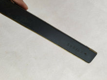 Load image into Gallery viewer, Vintage Brass / Wood Spirit Level, Marked TS Stacey, Vintage Measuring Tool
