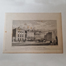 Load image into Gallery viewer, Vintage Book Plate Print Engraving, Clarence Terrace, Regent's Park Metropolitan Improvements: L
